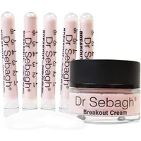 Dr Sebagh Breakout Cream krem dla skóry tłustej 50Ml  Powder puder 5X1.95G 3760141620105