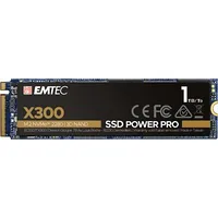 Emtec Dysk Ssd X300 Power Pro 1Tb M.2 2280 Pci-E x4 Gen3 Nvme Ecssd1Tx300