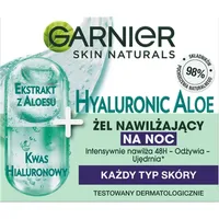 Garnier Skin Naturals Hyaluronic Aloe Jelly Żel intensywnie nawilżający na noc do każdego typu cery 50Ml 0367171