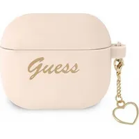 Guess Etui Gua3Lschsp Apple Airpods 3 cover różowy/pink Silicone Charm Collection Gue1577Pnk