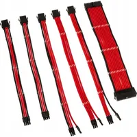 Kolink Kabel Core Adept Braided Cable Extension Kit - Red Coreadept-Ek-Red