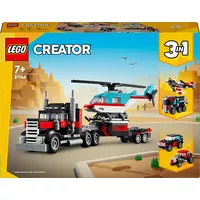 Lego Creator Ciężarówka z platformą i helikopterem  31146