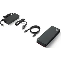 Lenovo Thinkpad Universal Thunderbolt 4 Smart Dock Wired Black 40B10135Eu