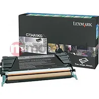 Lexmark Toner toner C734A1Kg Black zwrotny