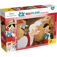 Lisciani Puzzle podłogowe dwustronne Maxi 24 Pinokio 452623