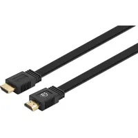 Manhattan flaches Hdmi-Kabel mit Ethernet-Kanal 4K60Hz 3M 355629
