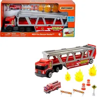 Mattel Pojazd Matchbox Transporter Woź strażacki Gxp-761596