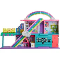Mattel Polly Pocket Tęczowe Centrum Handlowe Zestaw z lalką Hhx78