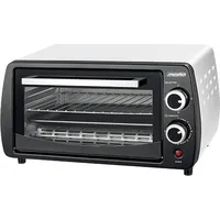 Mesko Home Ms 6004 toaster oven Black, Satin steel Ms6004