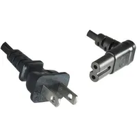 Microconnect Kabel zasilający Power Cord Us - C7 Angled 1.8M Pe110718A