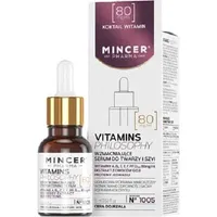 Mincer Pharma Vitamins Philosophy Serum wzmacniające do twarzy i szyi nr 1005 15Ml 591338