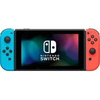 Nintendo Switch console with neon redblue Joy-Con Nsh004