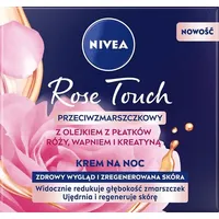Nivea Rose Touch Przeciwzmarszczkowy krem na noc 50Ml 0194296