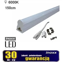 Nvox Świetlówka led liniowa t5 150Cm 22W zimna 6000K lampa natynkowa zintegrowana z oprawą Art436624