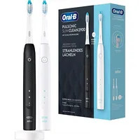Oral-B Braun toothbrush Pulsonic Slim 2900 black / - Clean Black whiteite with 2Nd handpiece 4210201396260