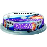 Philips Dvd-Rw 4.7 Gb 4X 10 sztuk Dn4S4B10F/00