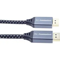 Premiumcord Kabel Displayport 1.4 přípojný kabel, kovové a zlacené konektory, 3M Kport10-03