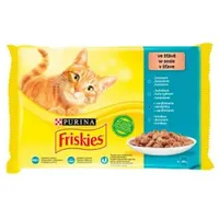 Purina Nestle Friskies Fish Mix - wet cat food 4X 85 g Art498657