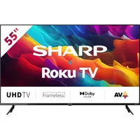 Sharp Telewizor 55Fj2E 55 Uhd Smart Tv schwarz