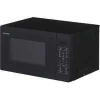 Sharp Yc-Ms02E-B microwave Countertop Solo 20 L 800 W Black
