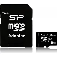 Silicon Power Elite memory card 128 Gb Microsdxc Class 10 Uhs-I Sp128Gbstxbu1V10Sp