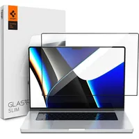 Spigen Szkło Hartowane Glass Fc Macbook Pro 14 2021 Black Spn2184Blk