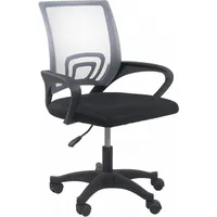 Top E Shop Topeshop Fotel Moris Szary office/computer chair Padded seat Mesh backrest