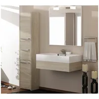 Top E Shop Topeshop S43 Sonoma bathroom storage cabinet Oak