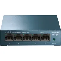 Tp-Link Ls105G Unmanaged Gigabit Ethernet 10/100/1000 Blue Tl-Ls105G