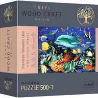 Trefl Puzzle drewniane 5001 Morskie życie 459823