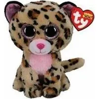 Ty Beanie Boos Livvie - różowy leopard 24 cm 459519