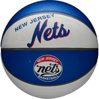 Wilson Nba Team Retro Brooklyn Nets Mini Ball Wtb3200Xbbro Niebieskie 3