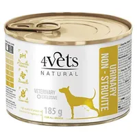 4Vets Natural Urinary No Struvit Dog  - wet dog food 185 g
