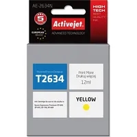 Activejet Ae-2634N ink for Epson printer, 26 T2634 replacement Supreme 12 ml yellow