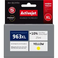 Activejet Ah-963Yrx ink for Hp printers, Replacement 963Xl 3Ja29Ae Premium 1760 pages yellow