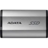 Adata Dysk zewnętrzny Ssd External Sd810 2Tb Usb3.2C 20Gb/S Silver Sd810-2000G-Csg