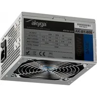 Akyga Ak-B1-600 power supply unit 600 W 204 pin Atx Gray