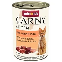 Animonda Carny Kitten Veal Chicken Turkey - wet cat food 400G Art569669