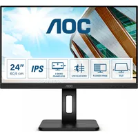 Aoc Q24P2Q Led display 60.5 cm 23.8 2560 x 1440 pixels Quad Hd Black