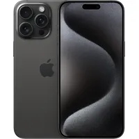 Apple iPhone 15 Pro Max 17 cm 6.7 Dual Sim iOS 5G Usb Type-C 256 Gb Titanium, Black Mu773Sx/A