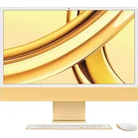Apple Komputer iMac 24 cale M3 8/10, 8Gb, 256Gb - Żółty Z19F000At