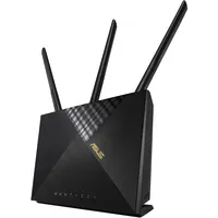 Asus 4G-Ax56 wireless router Gigabit Ethernet Dual-Band 2.4 Ghz / 5 Black