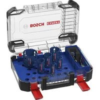 Bosch hole saw Tough material set 14 pieces - 2608900448 Expert Range