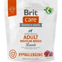 Brit Care Hypoallergenic Adult Medium Breed Lamb - dry dog food 1 kg 100-172214