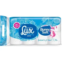 Bunny Soft Lux - Miękki papier toaletowy, 2-Warstwy, celuloza 8 rolek 0274