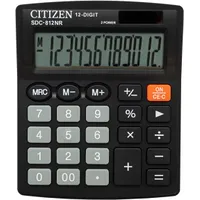 Citizen Sdc-812Nr calculator Desktop Basic Black Sdc812Nr