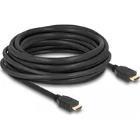 Delock Kabel - Highspeed Hdmi-Kabel mit Ethernet Hdmi mannlich zu 7 m Schwarz Support von 8K 60 Hz, bis 48 Gbps Datentransferrate 82005