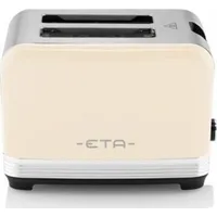 Eta Toster Eta916690040 Storio Toaster, Power 930 W, 2 slots, Stainless steel, Beige