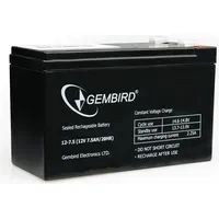 Gembird Akumulator 12V/7Ah Bat-12V7.5Ah Bat12V7.5Ah