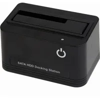 Gembird Hd32-U2S-5 docking station for 2.5 And 3.5 hard drives Usb 2.0 Type-A Black